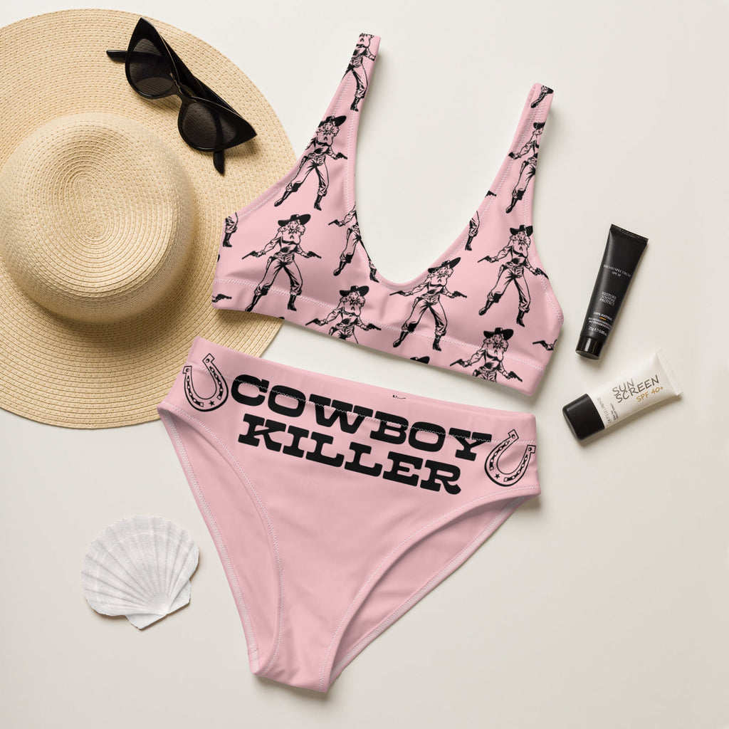 Baha Ranch Yeehaw Pink Cowboy Killer Bikini by Baha Ranch Western Wear - product image 4