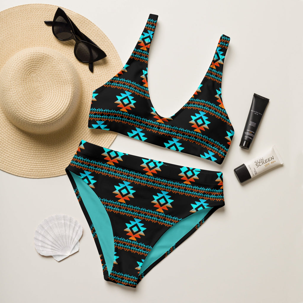 Baha Ranch Yeehaw Black Aztec Bikini by Baha Ranch Western Wear - product image 4