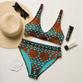 Baha Ranch Yeehaw Turquoise Aztec Bikini by Baha Ranch Western Wear - product image 3