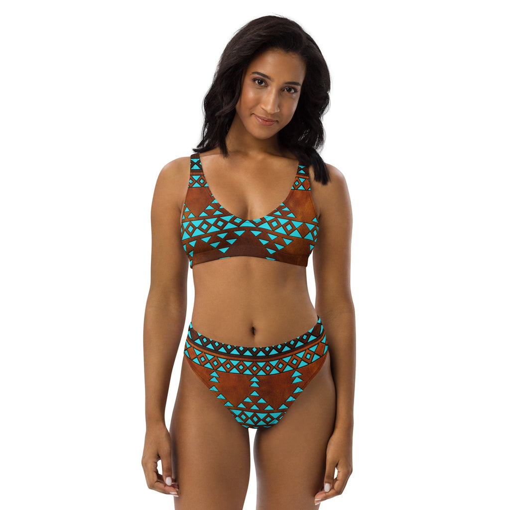 Baha Ranch Yeehaw Turquoise Aztec Bikini by Baha Ranch Western Wear - product image 6