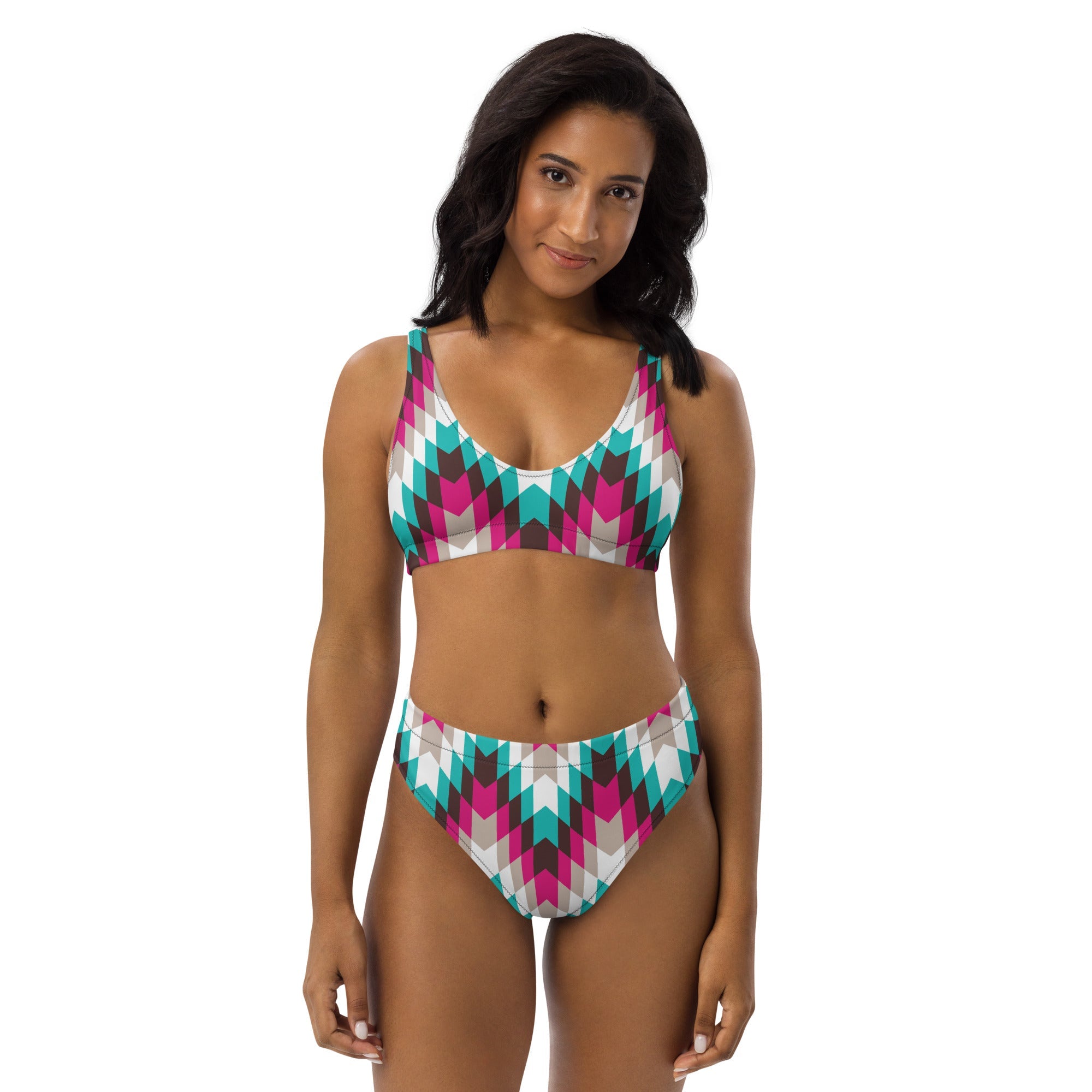 Baha Ranch Yeehaw Turquoise Pink Aztec Bikini by Baha Ranch Western Wear - product image 6