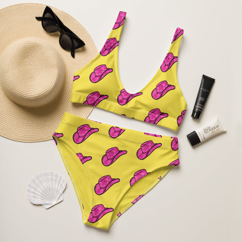 Baha Ranch Yeehaw Pink Hat Bikini by Baha Ranch Western Wear - product image 3
