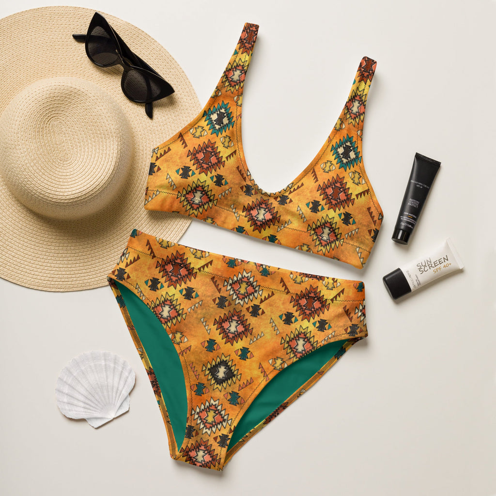 Baha Ranch Yeehaw Golden Aztec Bikini by Baha Ranch Western Wear - product image 2