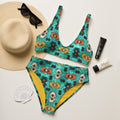 Baha Ranch Yeehaw Turquoise Aztec Bikini by Baha Ranch Western Wear - product image 4