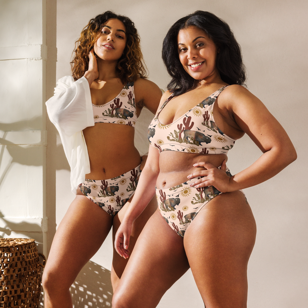 Baha Ranch Yeehaw Desert Bison Bikini by Baha Ranch Western Wear
