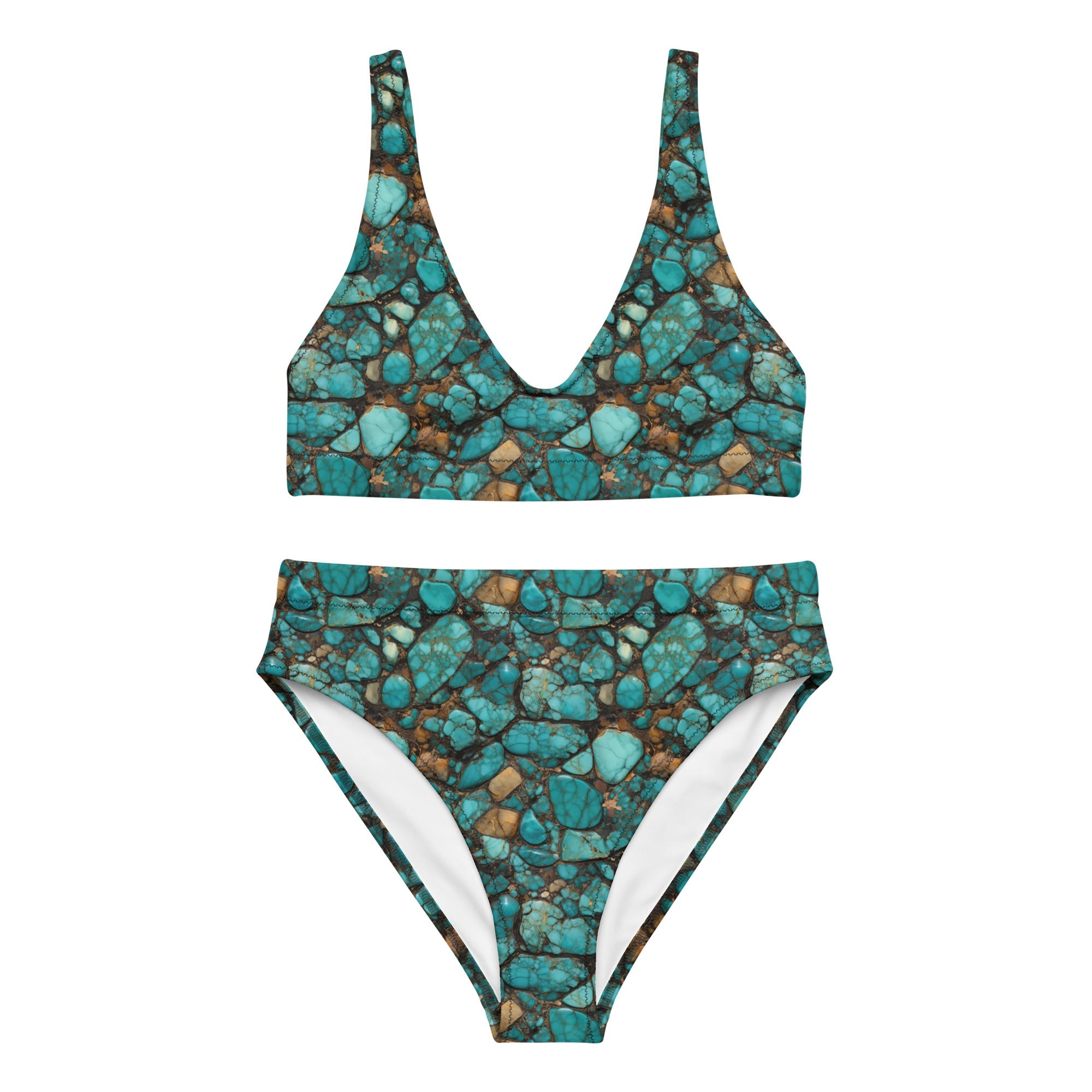 Baha Ranch Yeehaw All Turquoise Bikini by Baha Ranch Western Wear - product image 2