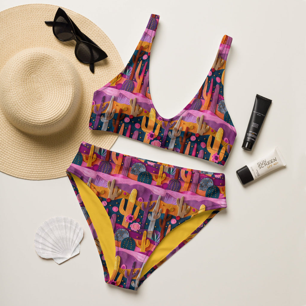 Baha Ranch Yeehaw Pink Cactus Desert Bikini by Baha Ranch Western Wear - product image 4