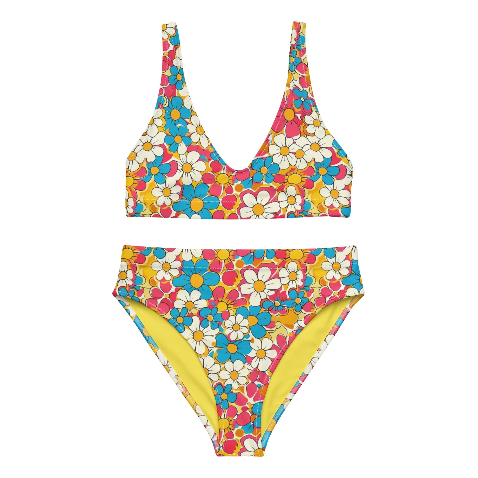 Baha Ranch Yeehaw Flower Child Retro Bikini by Baha Ranch Western Wear