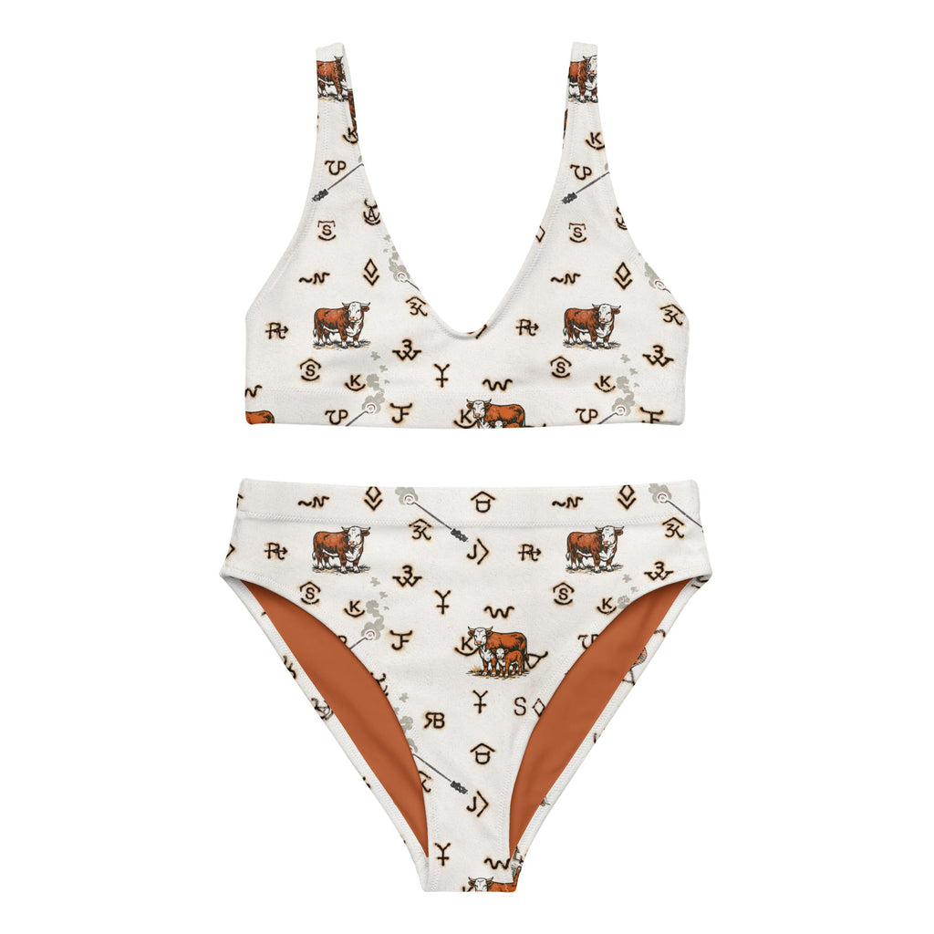 Baha Ranch Yeehaw Hereford Brands Bikini by Baha Ranch Western Wear