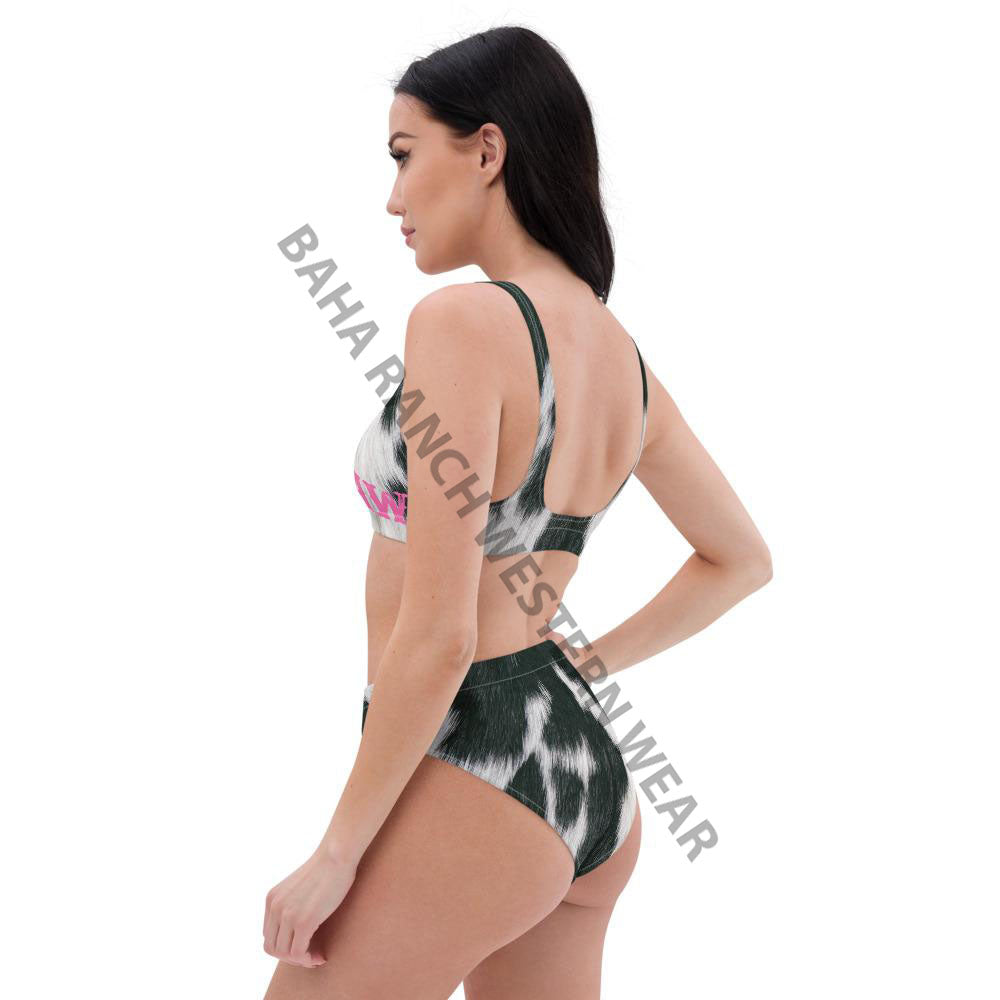 Yeehaw Cow Print Bikini by Baha Ranch Western Wear - product image 9