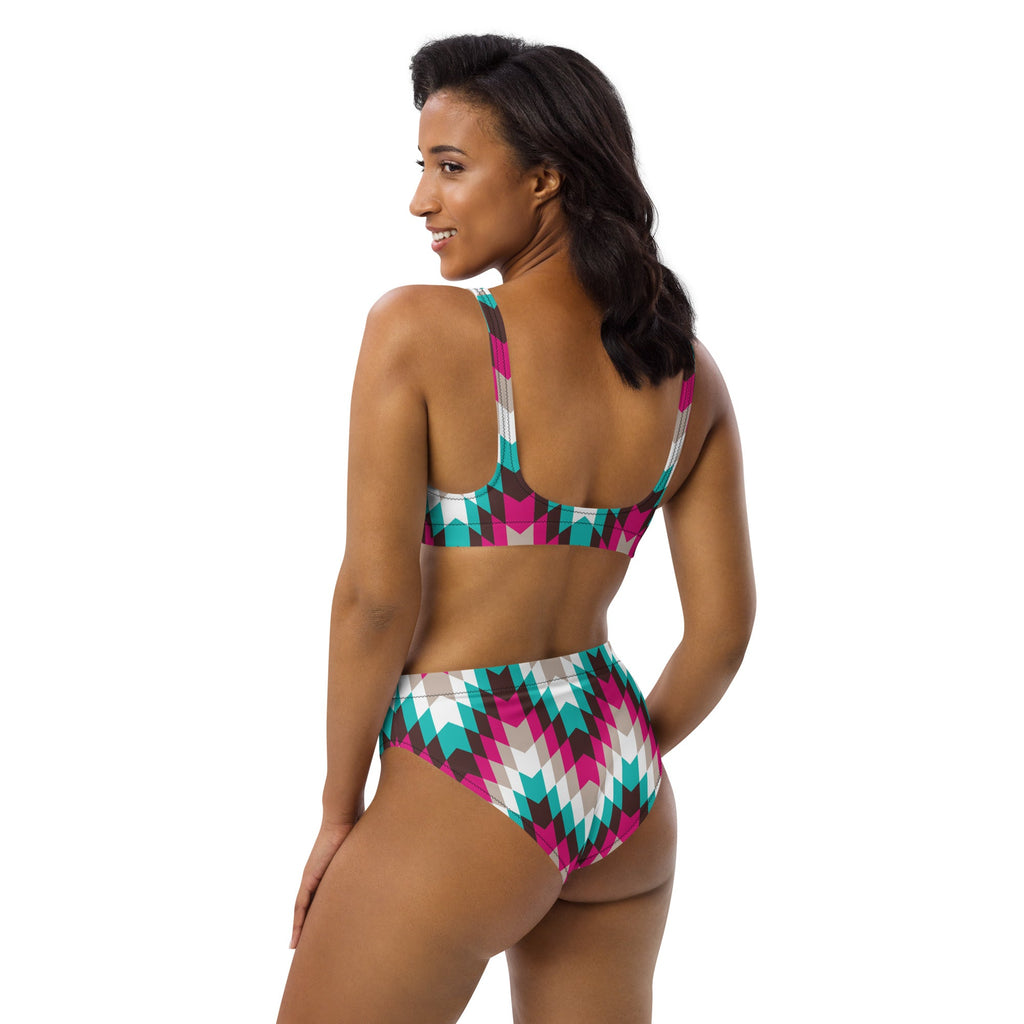 Baha Ranch Yeehaw Turquoise Pink Aztec Bikini by Baha Ranch Western Wear - product image 8