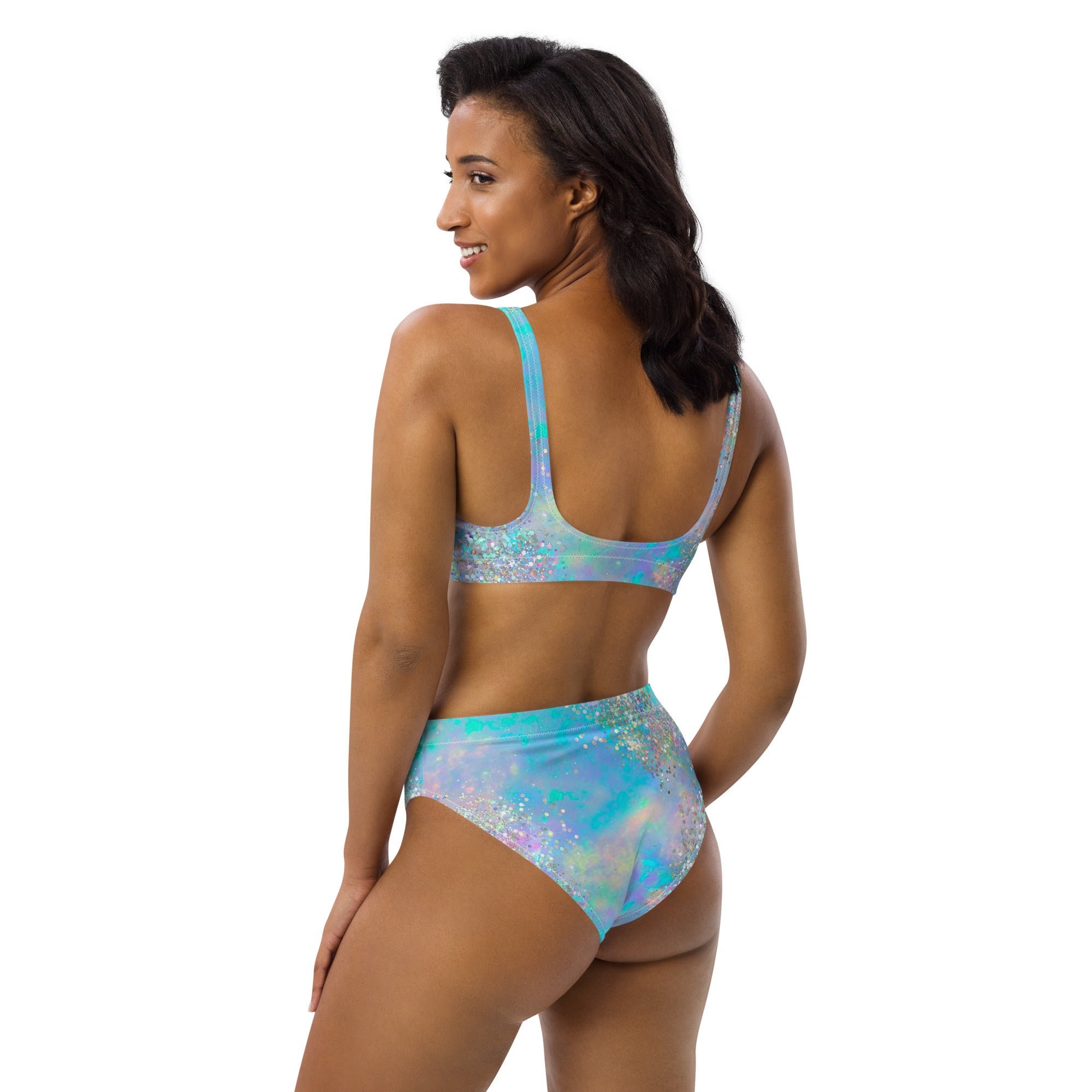 Baha Ranch Yeehaw Howdy Opal Glitter Bikini by Baha Ranch Western Wear - product image 10