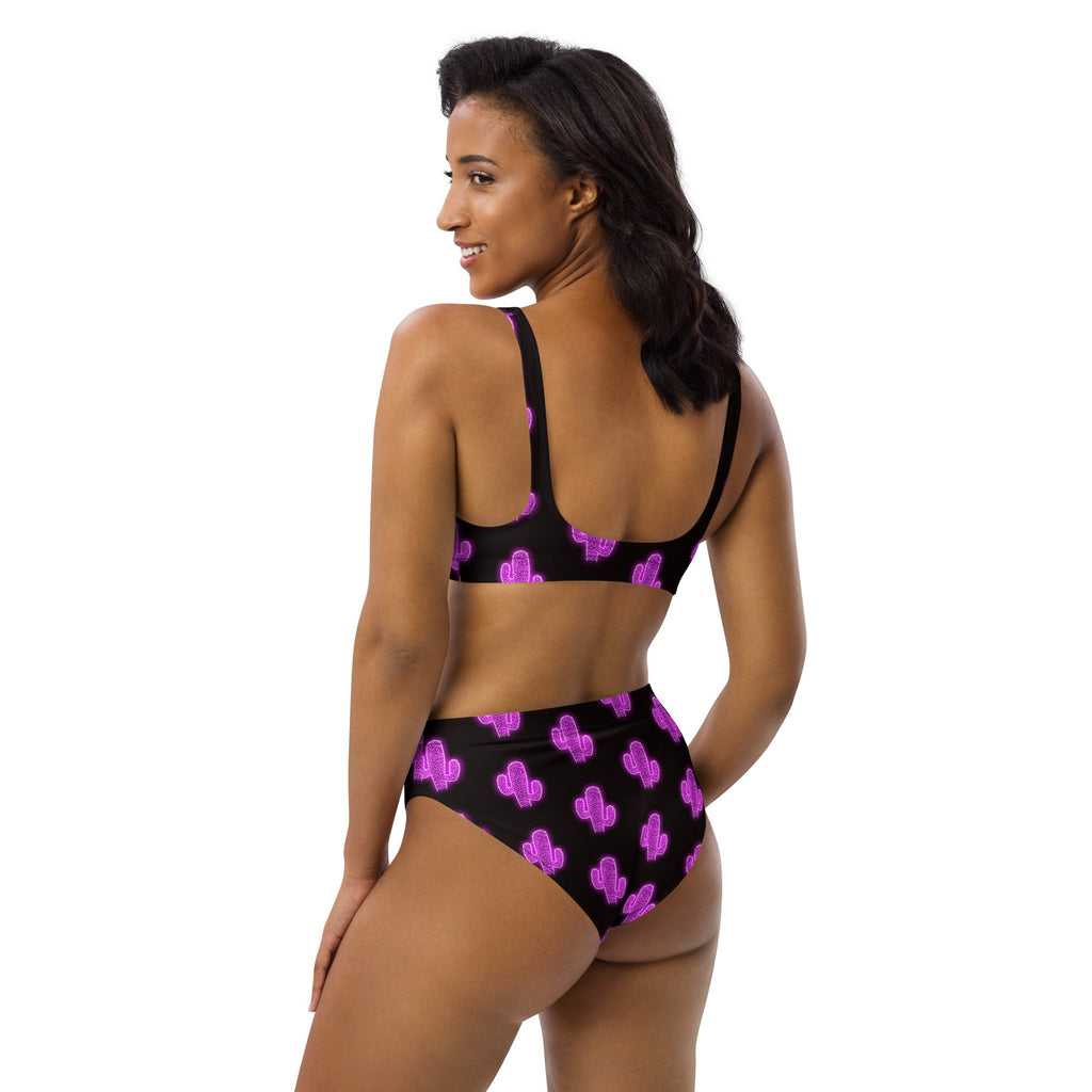 Baha Ranch Yeehaw Purple Neon Cactus Bikini by Baha Ranch Western Wear - product image 8