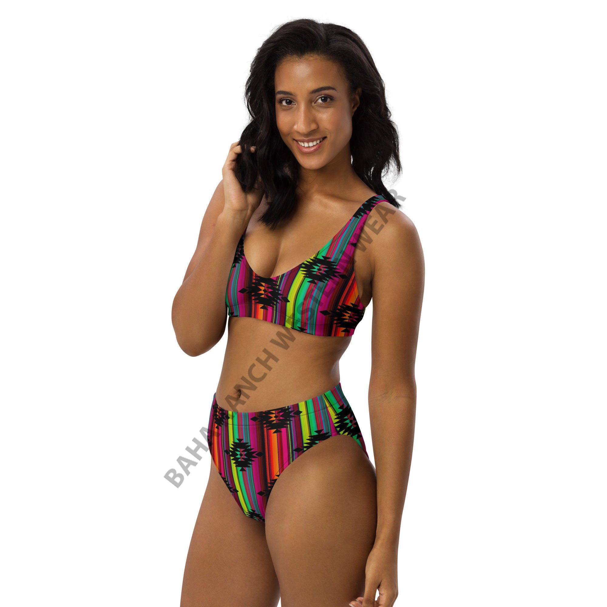 Baha Ranch Yeehaw Aztec Serape Bikini by Baha Ranch Western Wear - product image 7