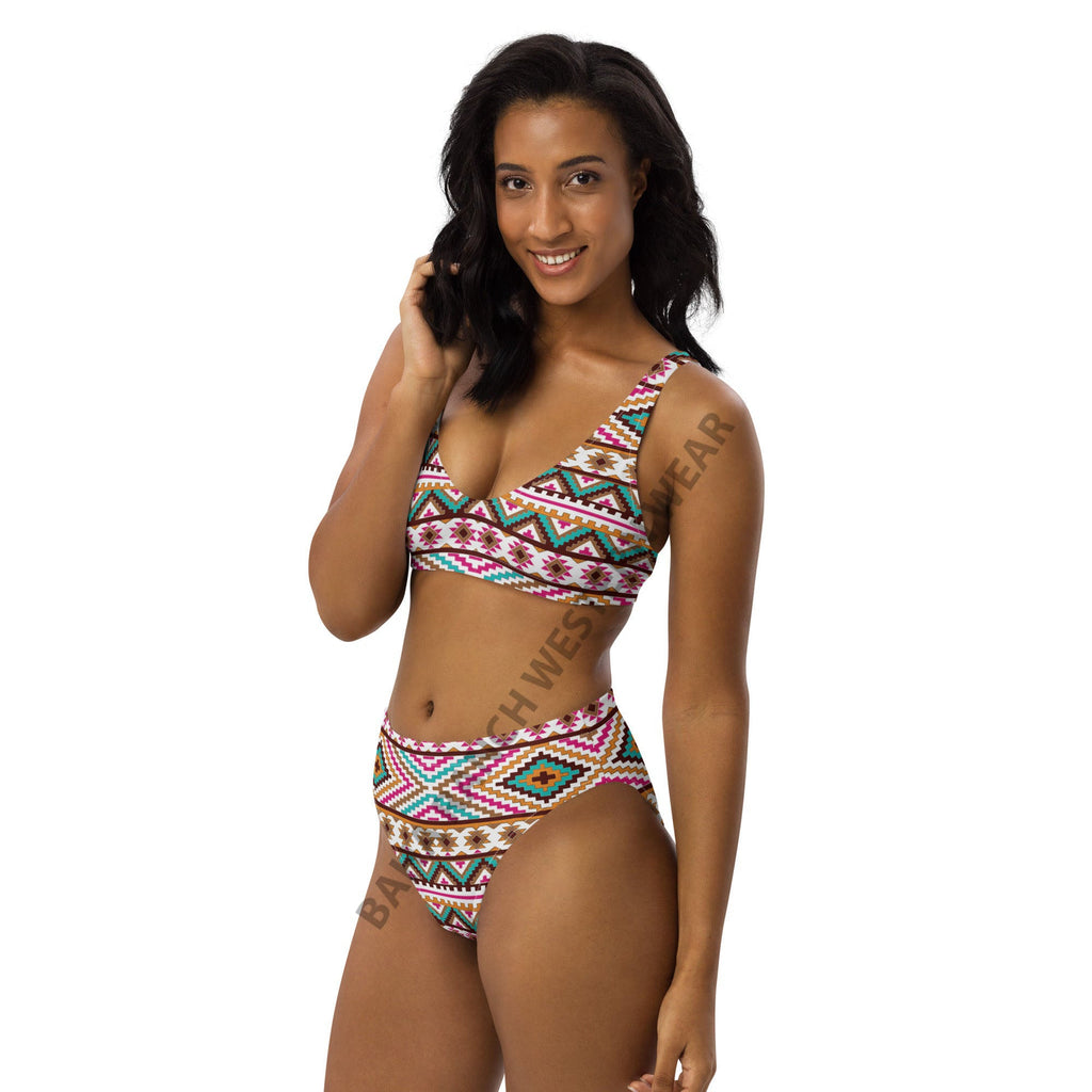 Baha Ranch Yeehaw Multi Aztec Bikini by Baha Ranch Western Wear - product image 6