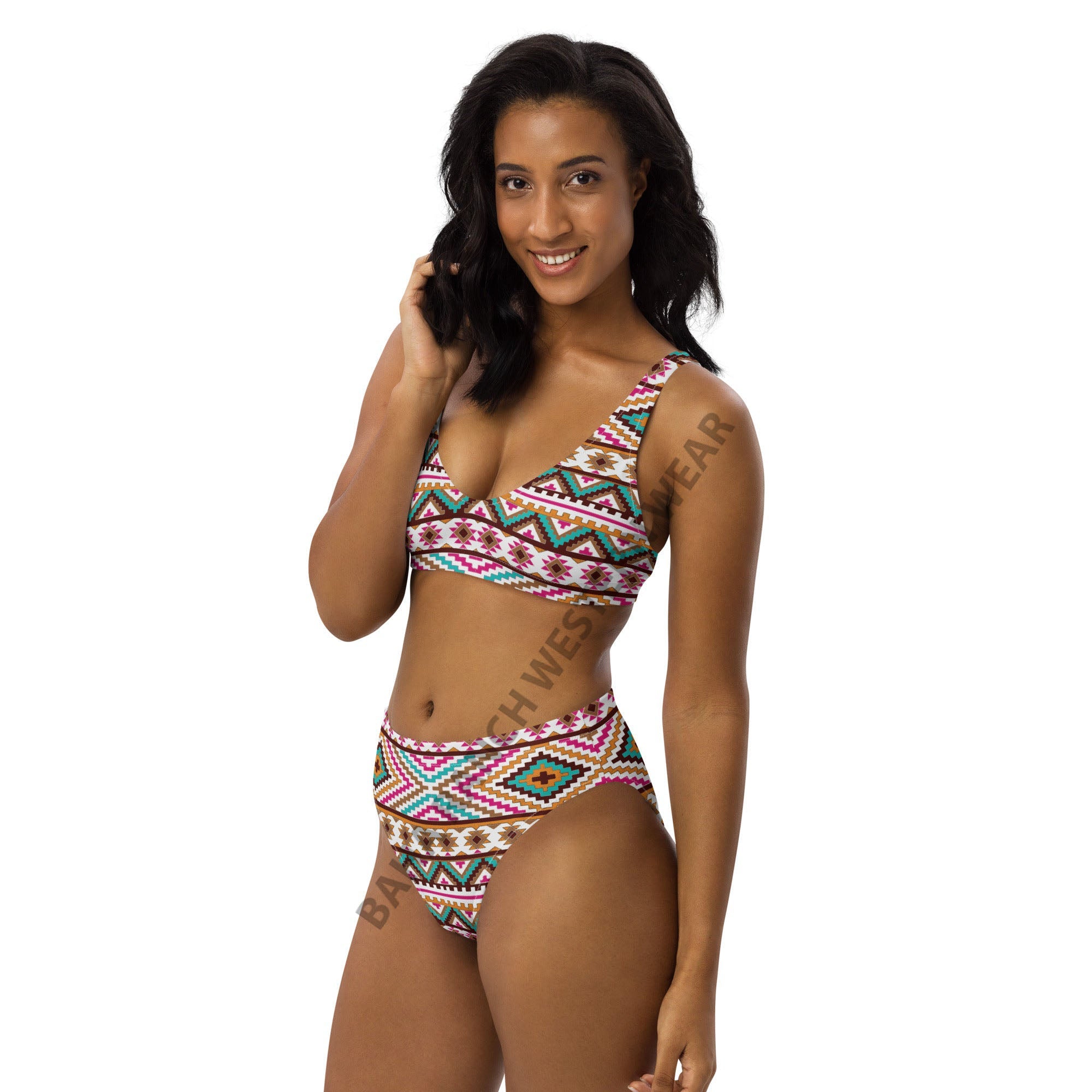Baha Ranch Yeehaw Multi Aztec Bikini by Baha Ranch Western Wear - product image 6