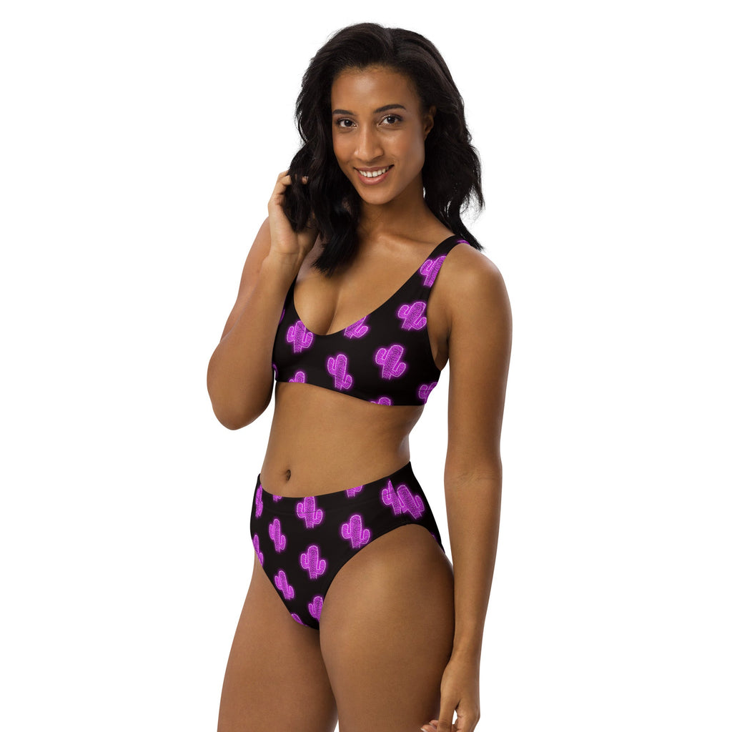 Baha Ranch Yeehaw Purple Neon Cactus Bikini by Baha Ranch Western Wear - product image 5