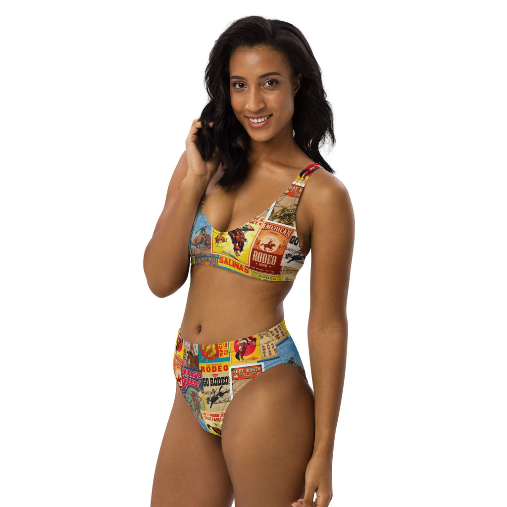 Baha Ranch Yeehaw Vintage Rodeo Poster Bikini by Baha Ranch Western Wear - product image 5