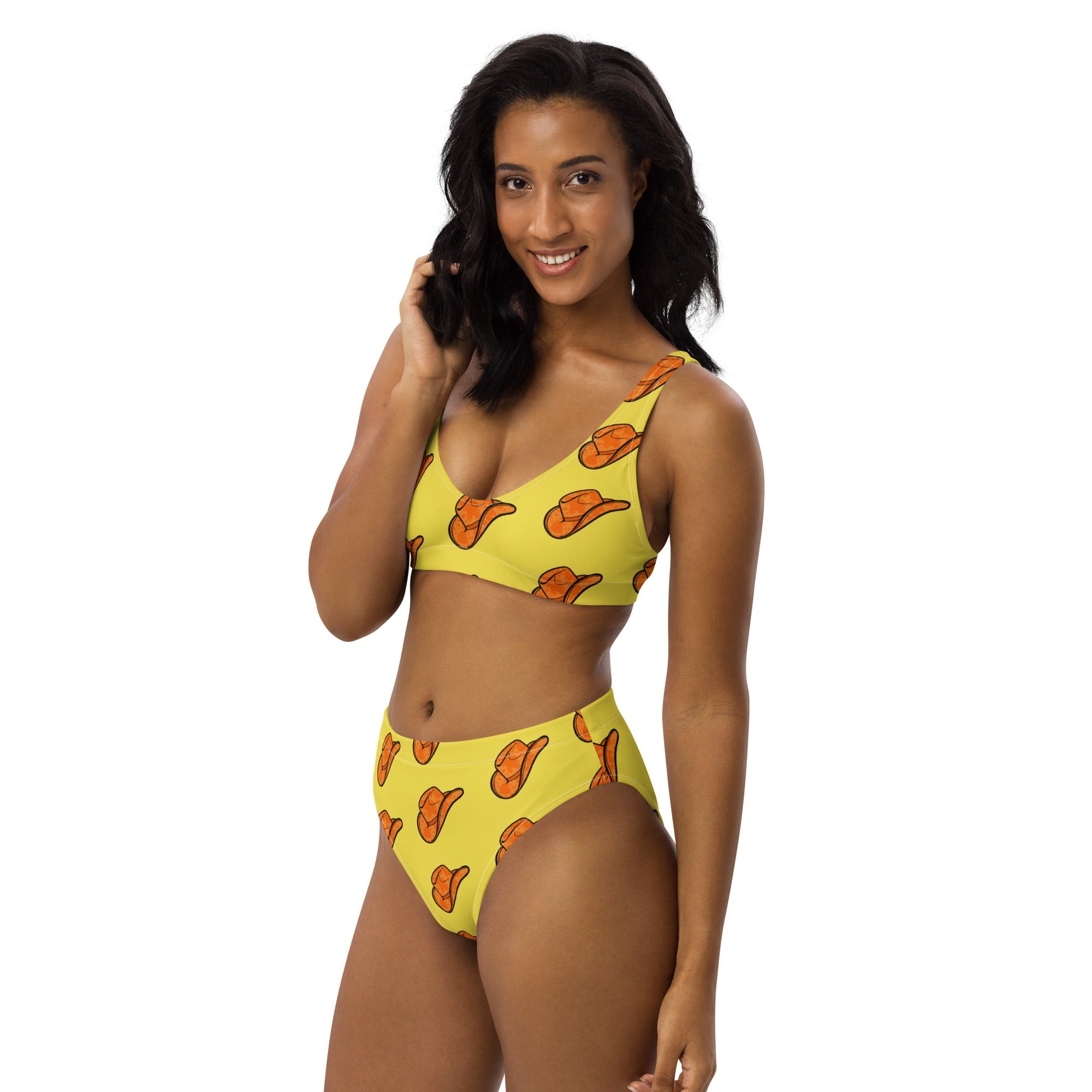 Baha Ranch Yeehaw Orange Hat Bikini by Baha Ranch Western Wear - product image 5
