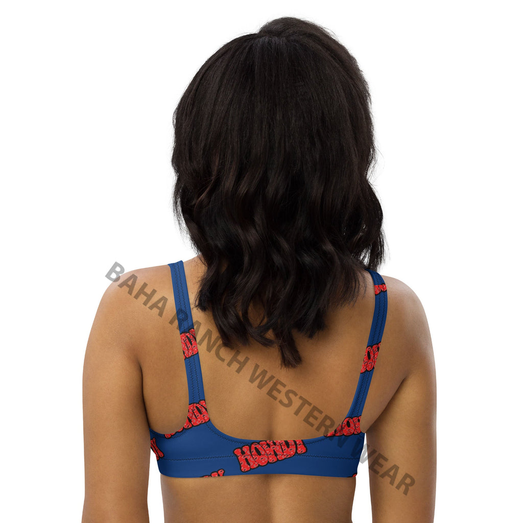 Baha Ranch Yeehaw Howdy Bikini Top by Baha Ranch Western Wear - product image 3