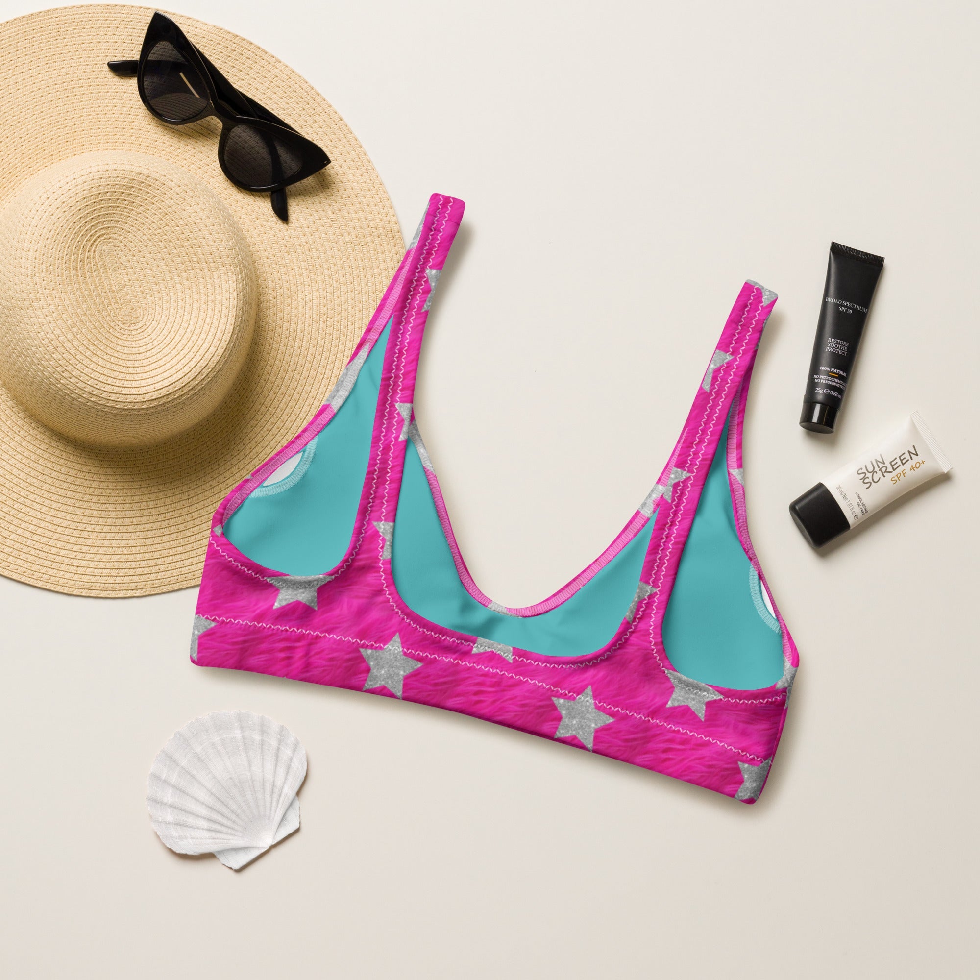 Baha Ranch Yeehaw Super Star Bikini Top by Baha Ranch Western Wear - product image 2