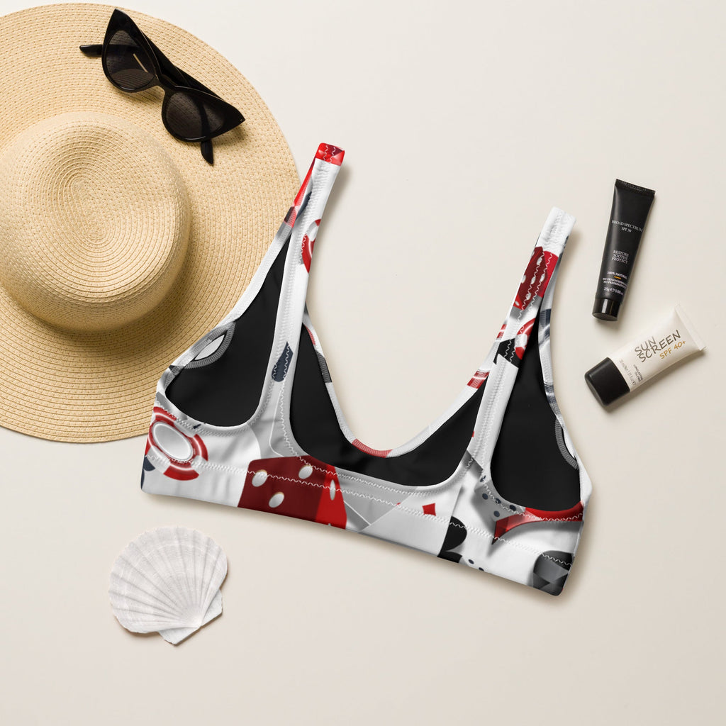 Baha Ranch Yeehaw Lucky In Vegas Bikini Top by Baha Ranch Western Wear - product image 2