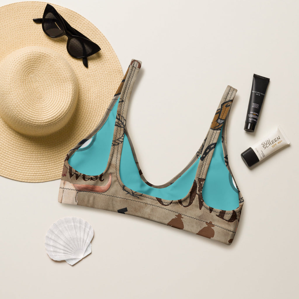 Baha Ranch Yeehaw Ol Cowboy Bikini Top by Baha Ranch Western Wear - product image 2