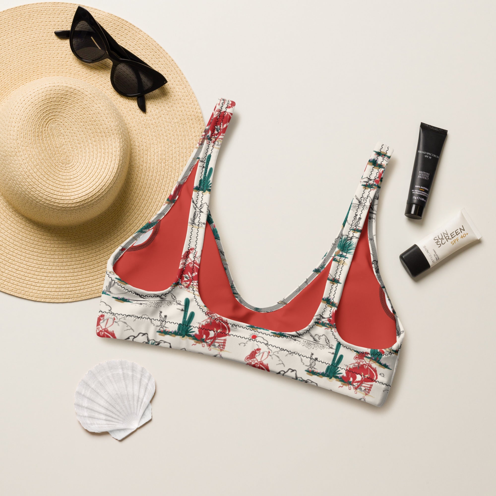 Baha Ranch Yeehaw Desert Rodeo Bikini Top by Baha Ranch Western Wear - product image 2