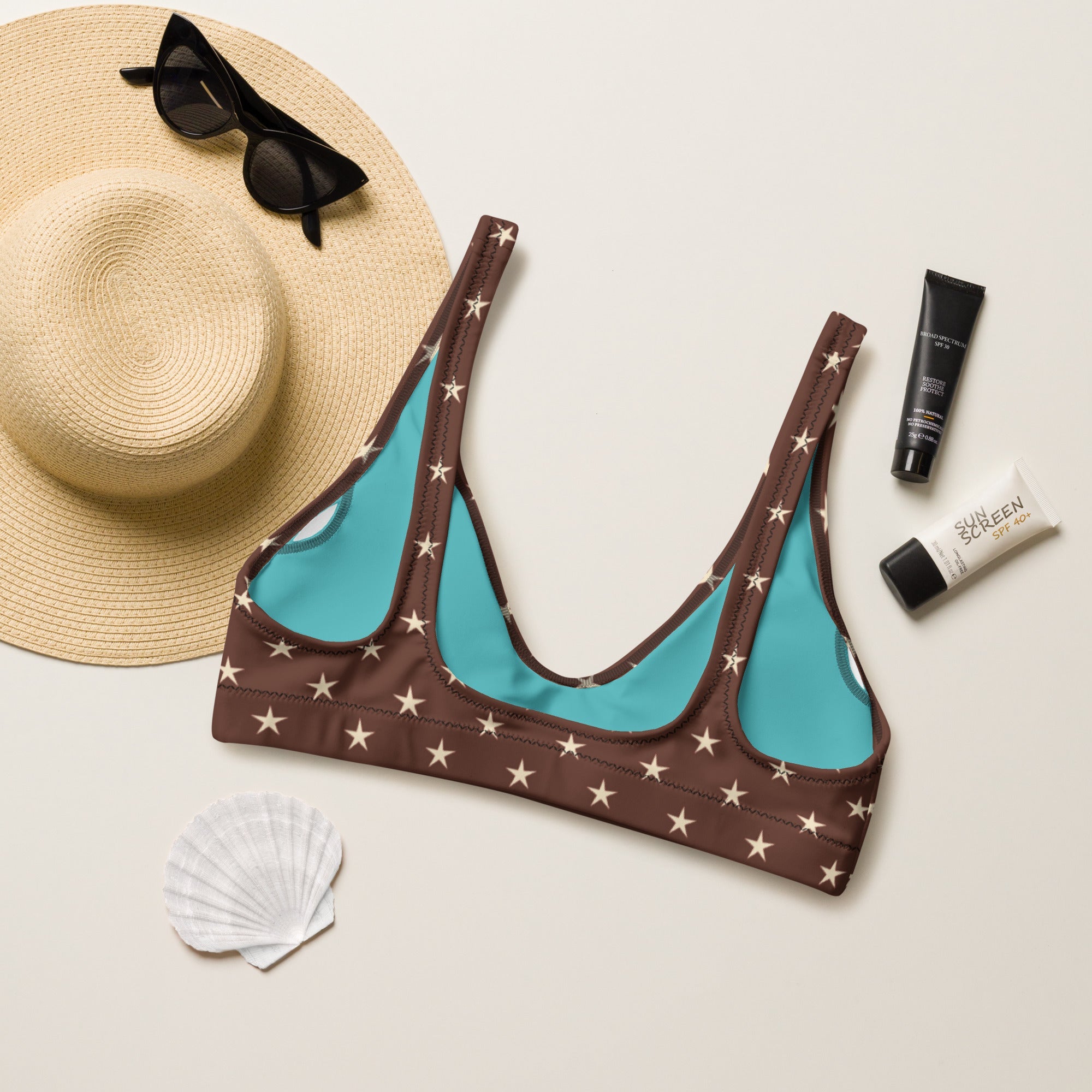 Baha Ranch Yeehaw Little Stars Bikini Top by Baha Ranch Western Wear - product image 2
