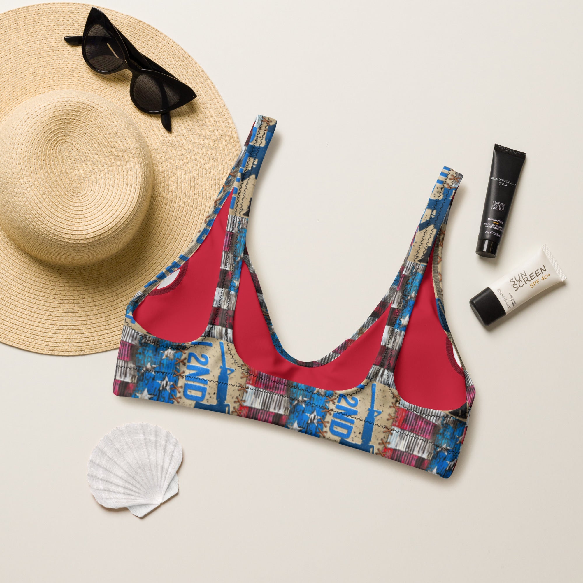Baha Ranch Yeehaw I 2nd That Bikini Top by Baha Ranch Western Wear - product image 2