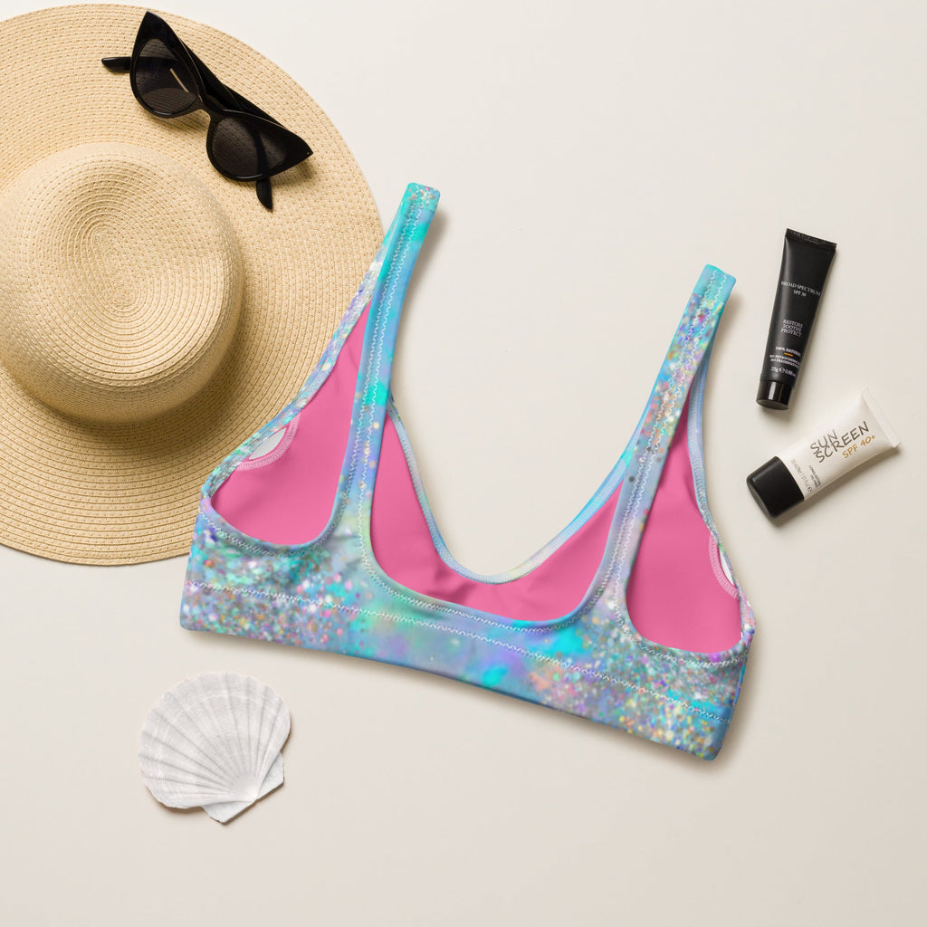 Baha Ranch Yeehaw Howdy Opal Glitter Bikini Top by Baha Ranch Western Wear - product image 2