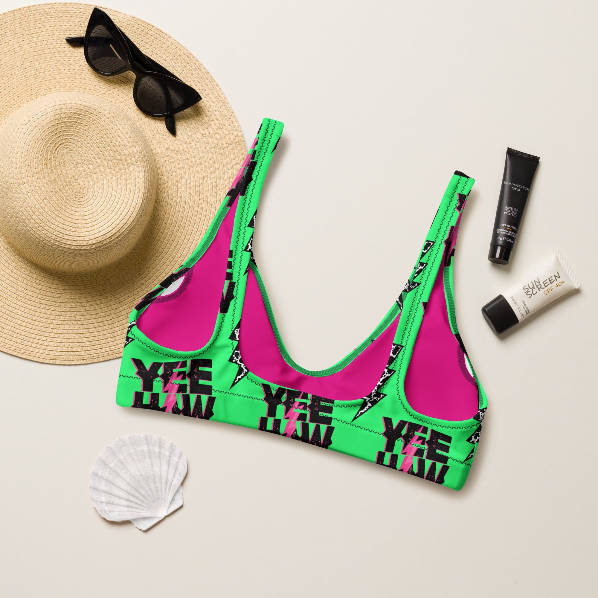 Baha Ranch Yeehaw Bikini Top by Baha Ranch Western Wear - product image 4