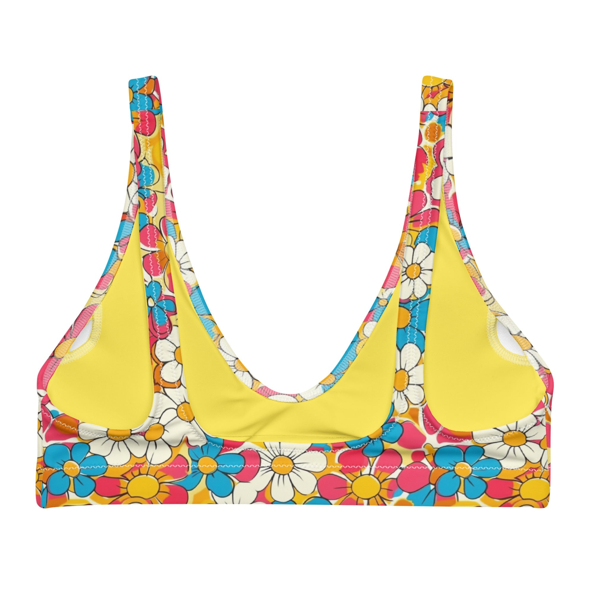 Baha Ranch Yeehaw Flower Child Retro Bikini Top by Baha Ranch Western Wear - product image 4
