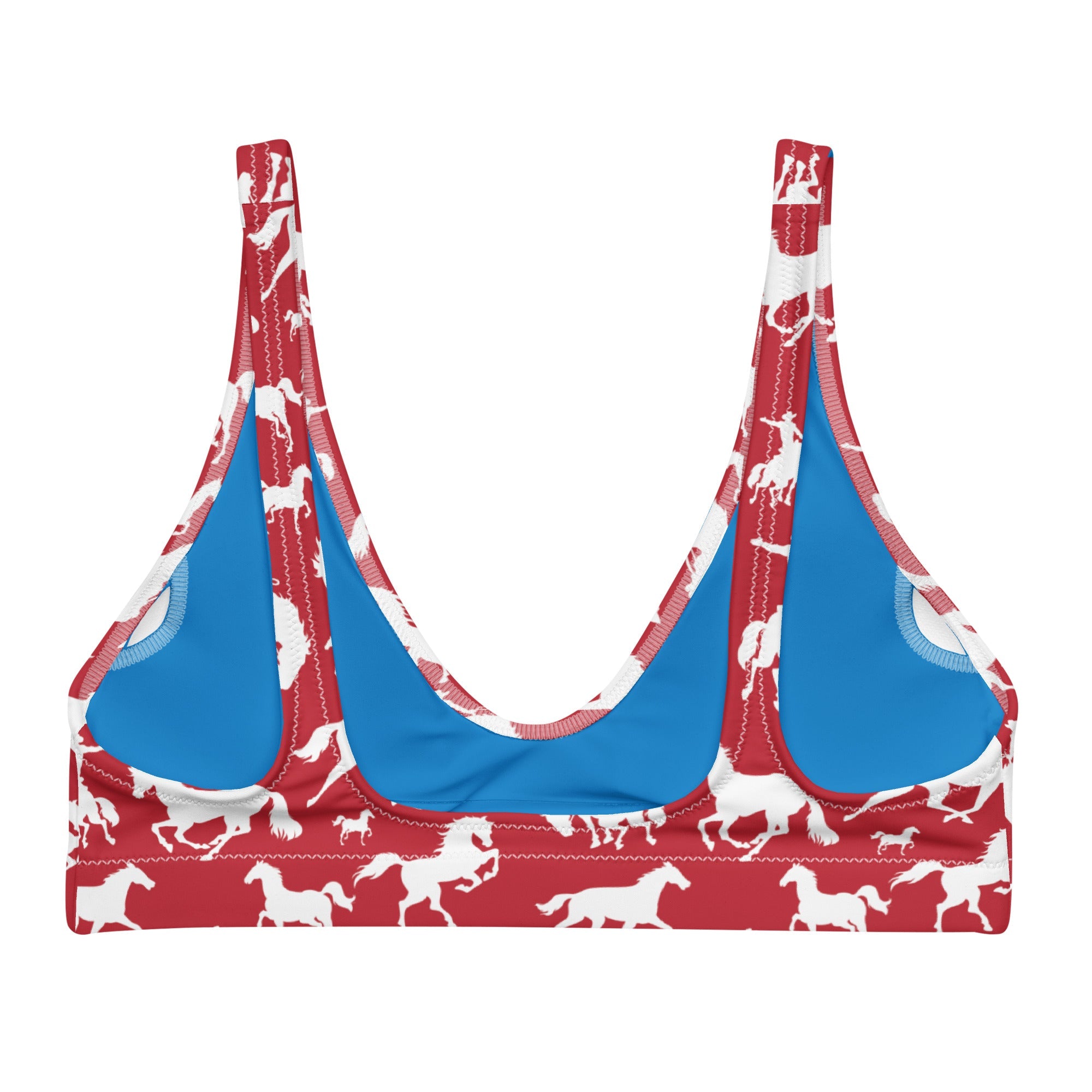 Baha Ranch Yeehaw Red Rodeo Cowboy Bikini Top by Baha Ranch Western Wear - product image 4