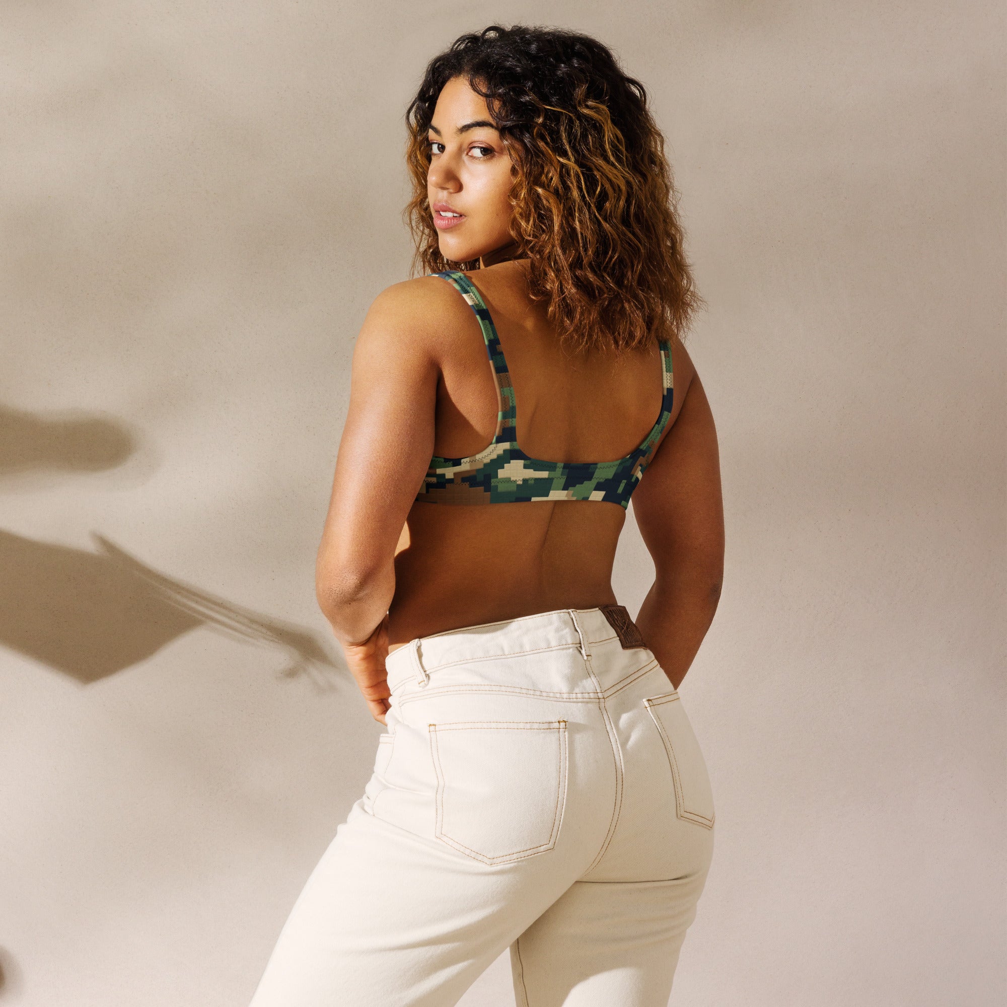 Baha Ranch Yeehaw Digital Camo Bikini Top by Baha Ranch Western Wear - product image 3
