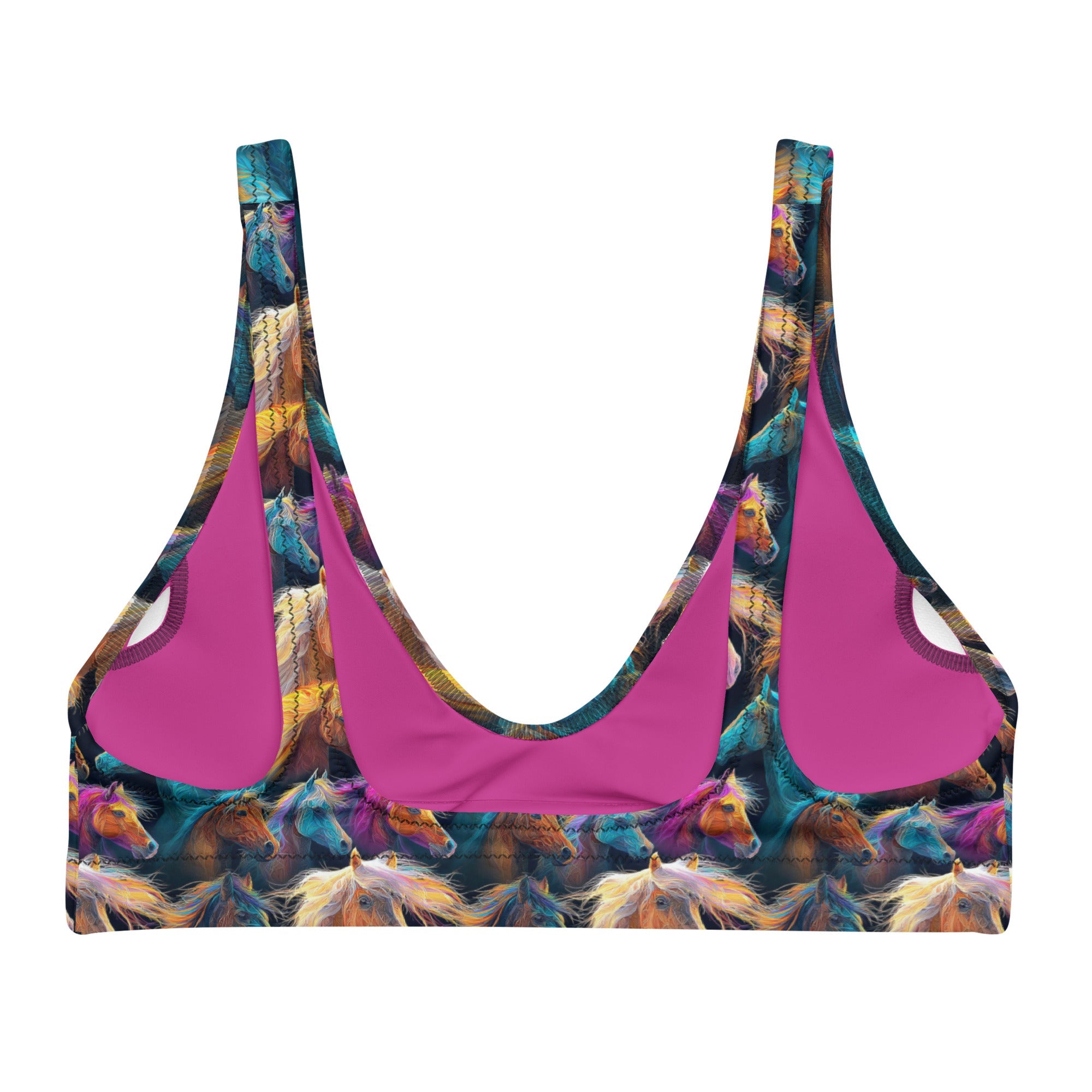 Baha Ranch Yeehaw Wild Horses Bikini Top by Baha Ranch Western Wear - product image 4