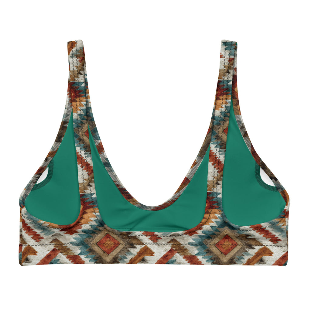Baha Ranch Yeehaw Southwest Diamond Bikini Top by Baha Ranch Western Wear - product image 4
