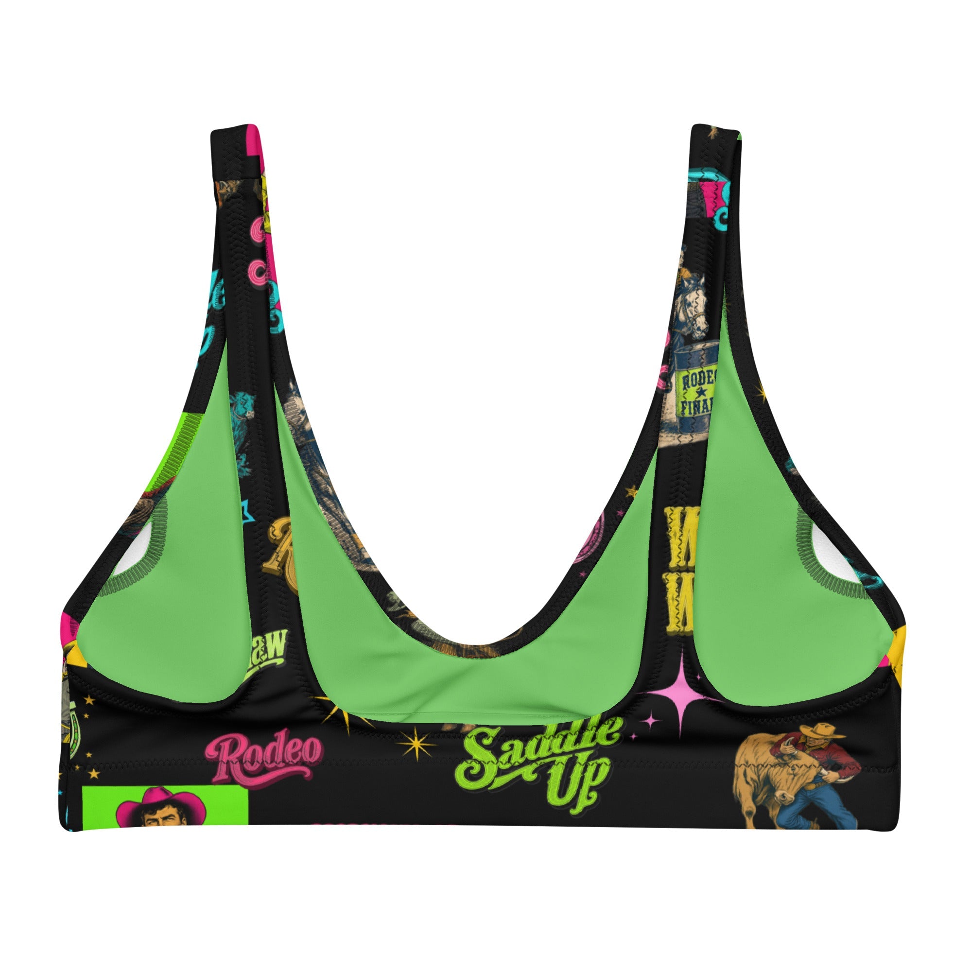 Baha Ranch Yeehaw The Last Roundup Bikini Top by Baha Ranch Western Wear - product image 4