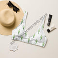 Yeehaw Cactus Bikini Top by Baha Ranch Western Wear