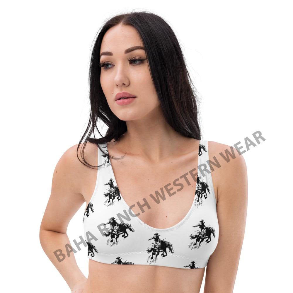 Yeehaw Rodeo Cowboy Bikini Top by Baha Ranch Western Wear - product image 5