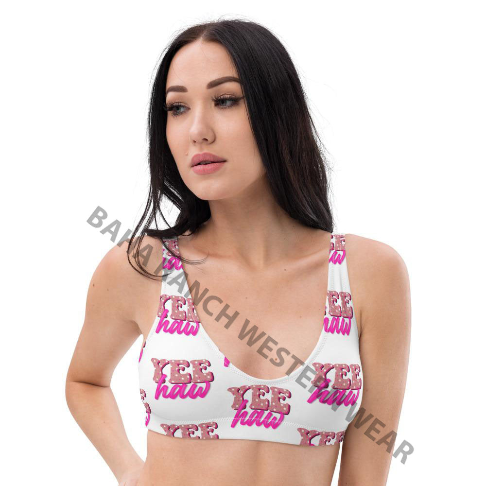 Yeehaw Bikini Top by Baha Ranch Western Wear - product image 6