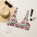 Baha Ranch Yeehaw Aztec Print Bikini Top by Baha Ranch Western Wear