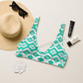 Baha Ranch Yeehaw Turquoise Aztec Bikini Top by Baha Ranch Western Wear