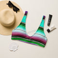 Baha Ranch Yeehaw Aqua Serape Bikini Top by Baha Ranch Western Wear