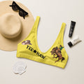 Baha Ranch Yeehaw Mustard Bronc Buster Bikini Top by Baha Ranch Western Wear