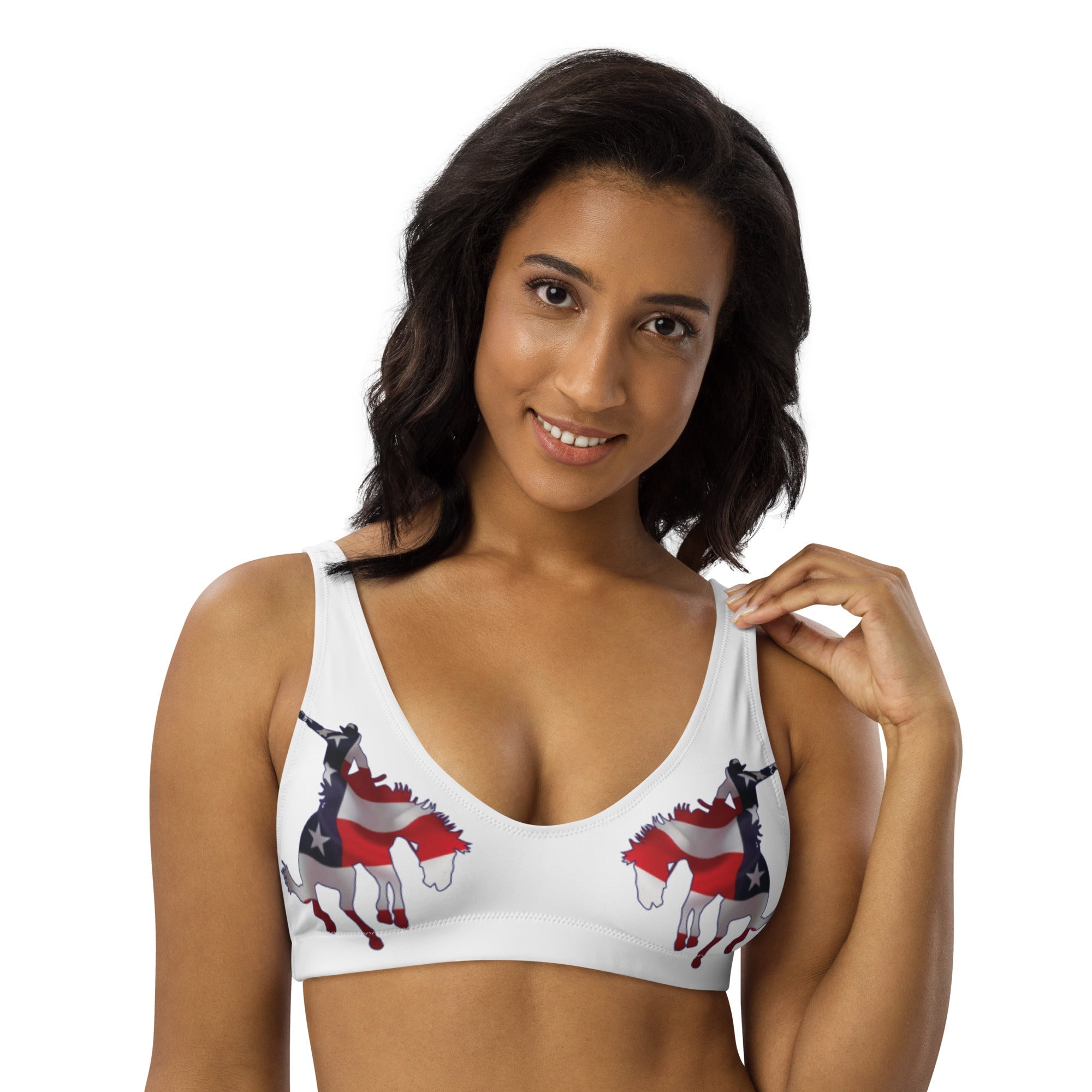 Baha Ranch Yeehaw American Rodeo Bikini Top by Baha Ranch Western Wear - product image 3