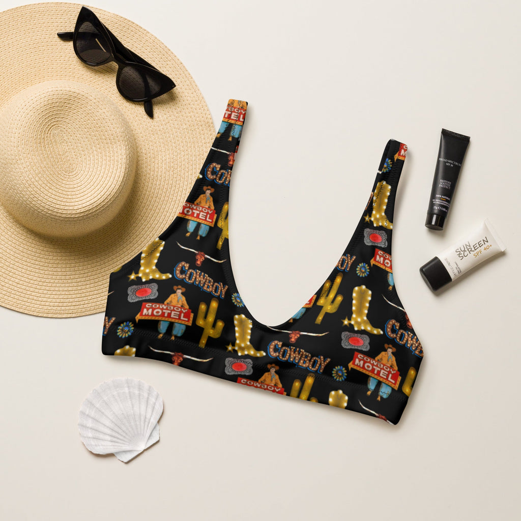 Baha Ranch Yeehaw All Cowboy Bikini Top by Baha Ranch Western Wear