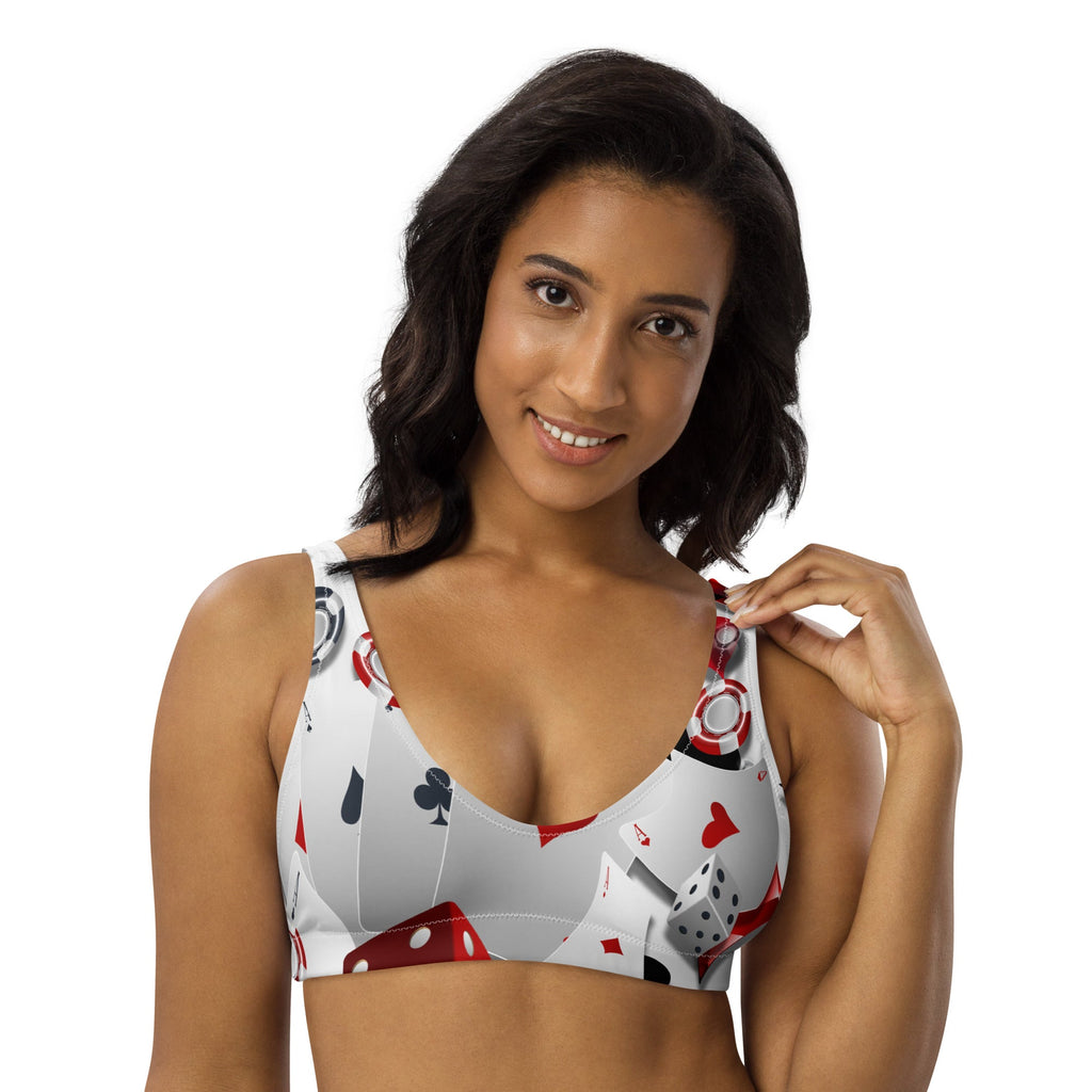 Baha Ranch Yeehaw Lucky In Vegas Bikini Top by Baha Ranch Western Wear - product image 4