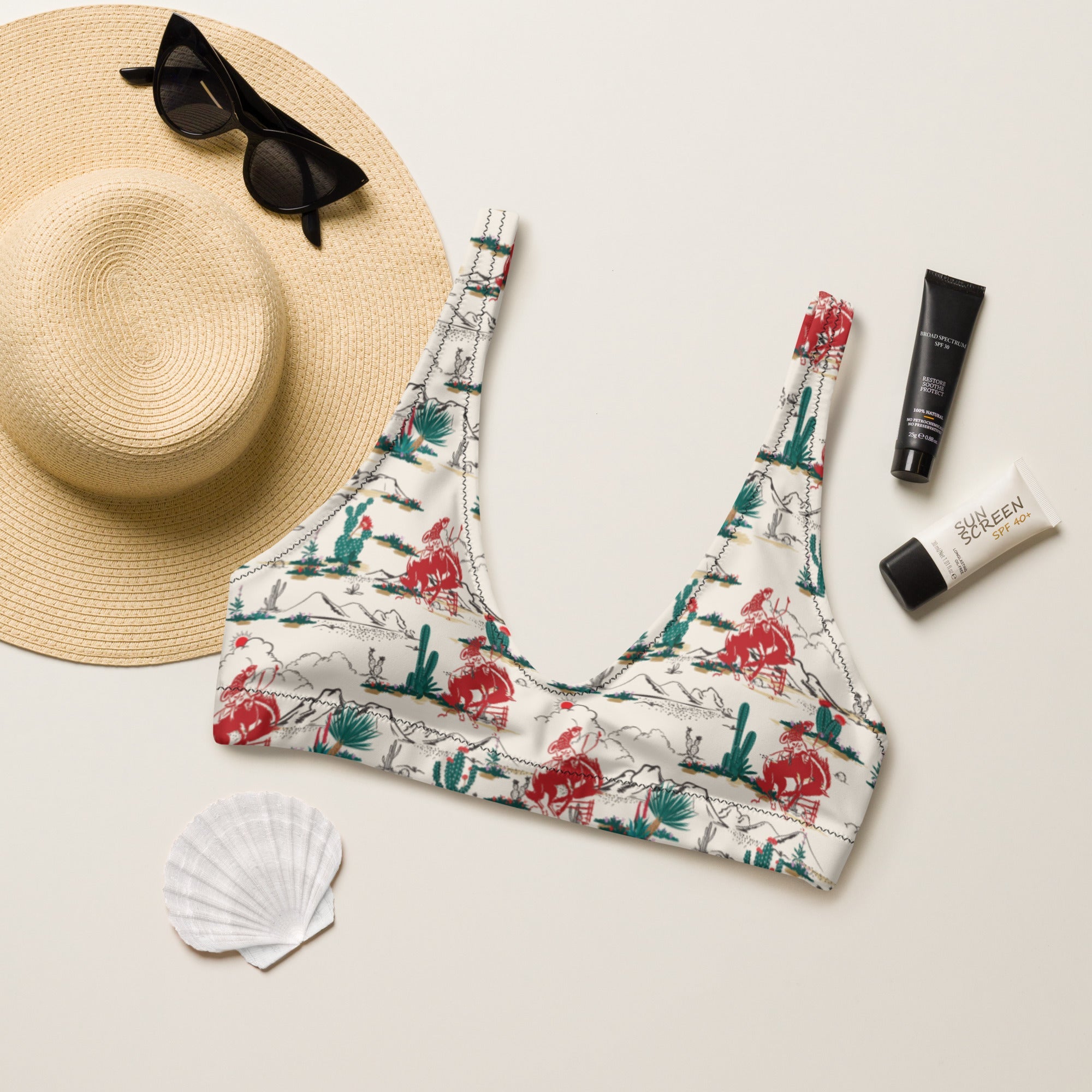 Baha Ranch Yeehaw Desert Rodeo Bikini Top by Baha Ranch Western Wear