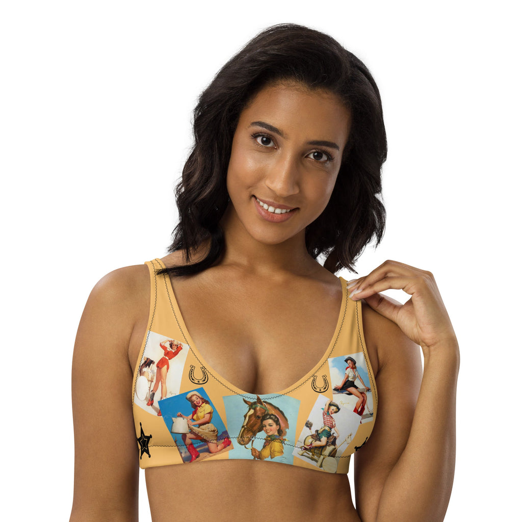 Baha Ranch Yeehaw Let's be Cowgirls Bikini Top by Baha Ranch Western Wear - product image 3